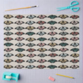 Modern neutraal vlinders tuin patroon tissuepapier (Craft)