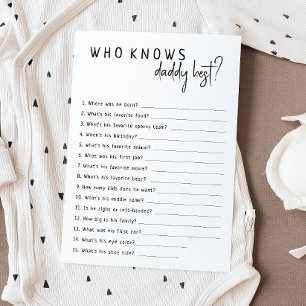 Modern Neutral Wie kent papa beste Kaart