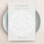 Modern New age met juwelen-kaart Visitekaartje