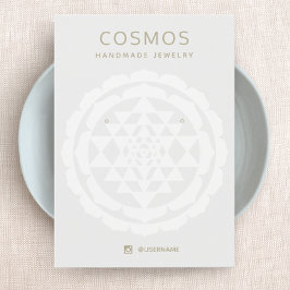 Modern New age met juwelen-kaart Visitekaartje