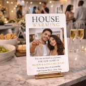 Modern New Home Invitation Kaart