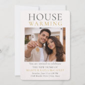 Modern New Home Invitation Kaart (Voorkant)