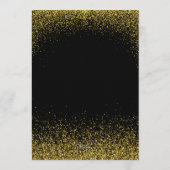 Modern New Year's Eve Party  Kaart (Achterkant)