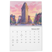 Modern New York USA  Kalender (Feb 2027)