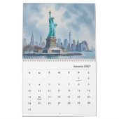 Modern New York USA  Kalender (Jan 2027)