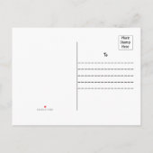 Modern Nieuw Adres van het Huis hebben wij Paars b Aankondigingskaart (Achterkant)