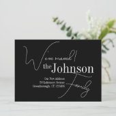 Modern Nieuw Huis Verhuizen Aankondiging (Staand voorkant)