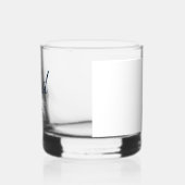 Modern Nieuw Papa Minimalistisch Jaar Opgericht Whisky Glas (Links)