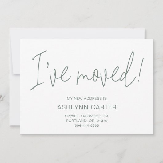 Modern nieuw startpunt aankondiging (Voorkant)