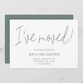 Modern nieuw startpunt aankondiging (Voorkant / Achterkant)