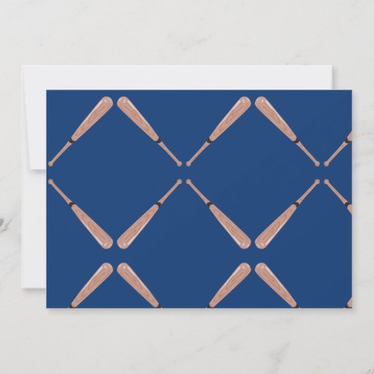 Modern Nieuwe Speler van het Jaar Foto Honkbal Ver Kaart (Achterkant)