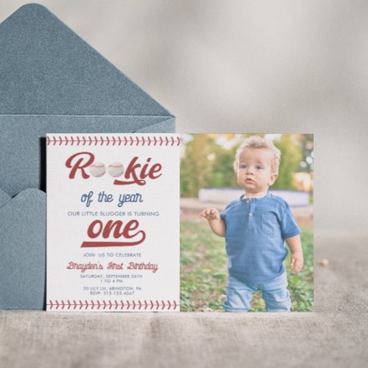 Modern Nieuwe Speler van het Jaar Foto Honkbal Ver Kaart