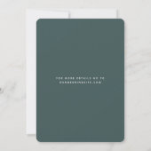 Modern nieuwjaar Verloving | Adventures Script Fun Save The Date (Achterkant)
