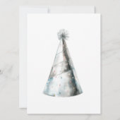 Modern Nieuwjaarsfeest Kaart (Achterkant)