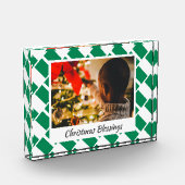 Modern NIGERIA FLAG Kerstmis Fotoblokken (Links)