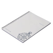 Modern Nocturnal Scholar Aesthetic Notitieboek (Linkerzijde)