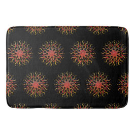 Modern & Non-traditional Mandala in Multicolored Badmat