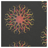 Modern & Non-traditional Mandala in Multicolored Stof (Close Up)