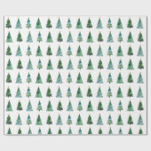 Modern Nordic Holiday Paper Cadeaupapier (Vlak)