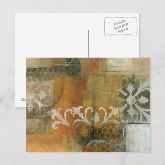 Modern Note II Briefkaart (Voorkant / Achterkant)