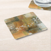 Modern Note II Kartonnen Onderzetters (Schuin)