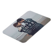 Modern Nothing Fancy Just Love Photo Save the Date Magneet (Linkerzijde)