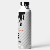 Modern nummer van het Basketbalteam Waterfles (Links)