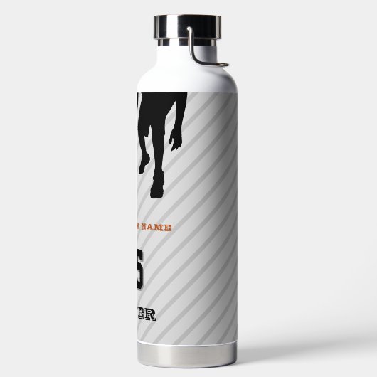 Modern nummer van het Basketbalteam Waterfles (Links)