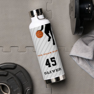 Modern nummer van het Basketbalteam Waterfles