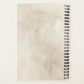 Modern Oasis Waterverf Flowers & Leaves Lijst Planner (Achterkant)