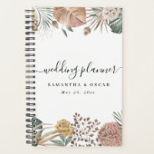 Modern Oasis Waterverf Flowers & Leaves Lijst Planner (Voorkant)