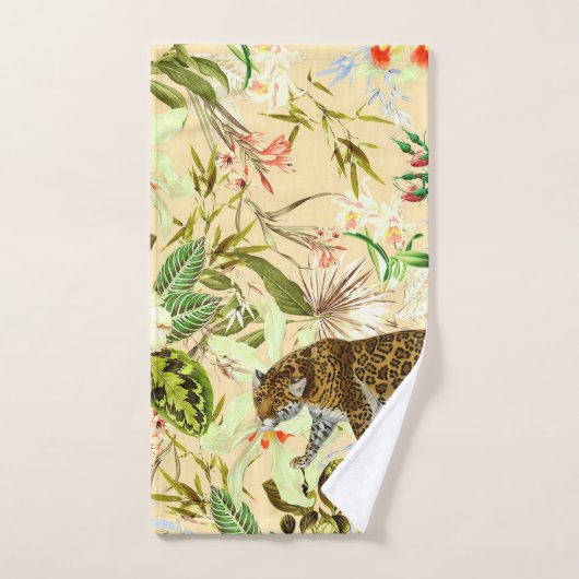  modern Oerwoud - Tropisch Bad Handdoek (Handdoek)