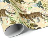 modern Oerwoud - Tropisch Cadeaupapier (Rol Hoek)