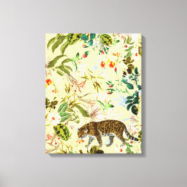  modern Oerwoud - Tropisch Canvas Afdruk