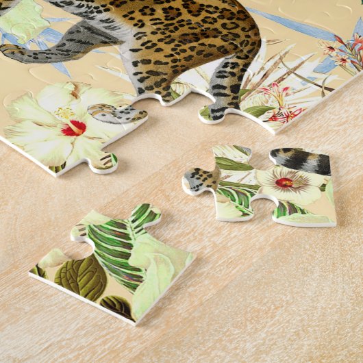  modern Oerwoud voor de lagere tijger Legpuzzel (Zijkant)