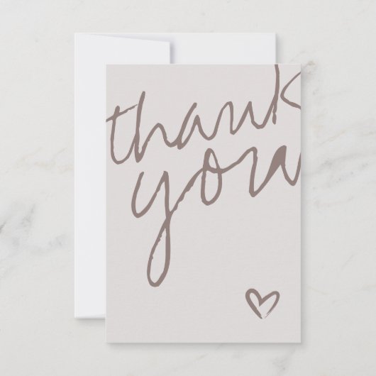 Modern Oh Baby Neutraal Baby shower Bedankt (Achterkant)