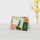 modern oldtimers kaart (Gele Bloem)