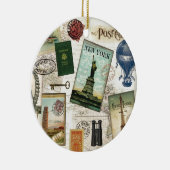 Modern oldtimers keramisch ornament (Rechts)