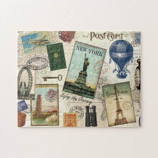 modern oldtimers legpuzzel (Horizontaal)