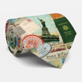 modern oldtimers stropdas (Opgerold)