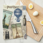 modern oldtimers theedoek (Quarter Fold)