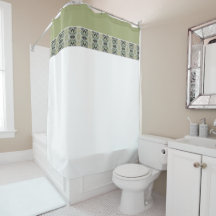 Modern olijfgroen patroon