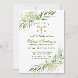 Modern Olive Branch Nursing School Afstuderen Kaart