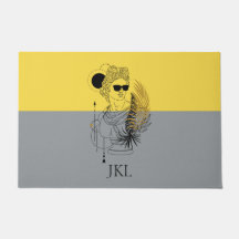 Modern Olympic God Apollo Colorblock Monogram