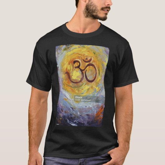 "Modern OM Design Spiritueel T-shirt" T-shirt (Voorkant)