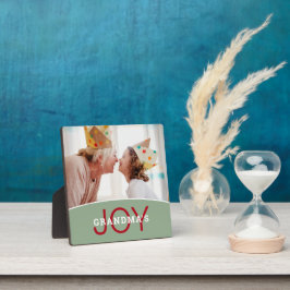 Modern Oma's Joy Foto Fotoplaat