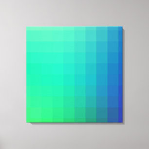 Modern Ombre-ontwerp Canvas Afdruk
