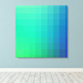 Modern Ombre-ontwerp Canvas Afdruk (Insitu (Houten vloer))