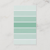 Modern Ombre Visitekaartje (Achterkant)