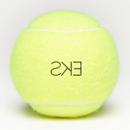 Modern Omgekeerd Monogram Tennisballen